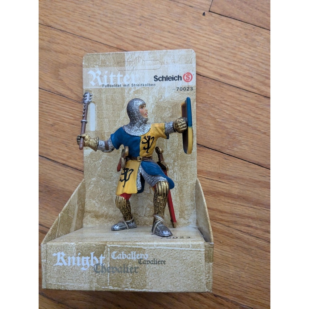 SCHLEICH KNIGHT, Foot Soldier with Mace 70023